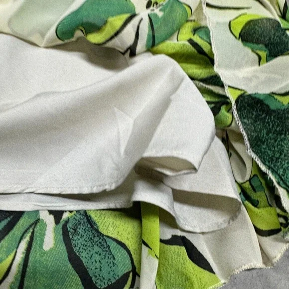 ASOS Design Maxi Skirt Lined NEW Size 12 Clover Green St Patricks Day - Picture 7 of 7